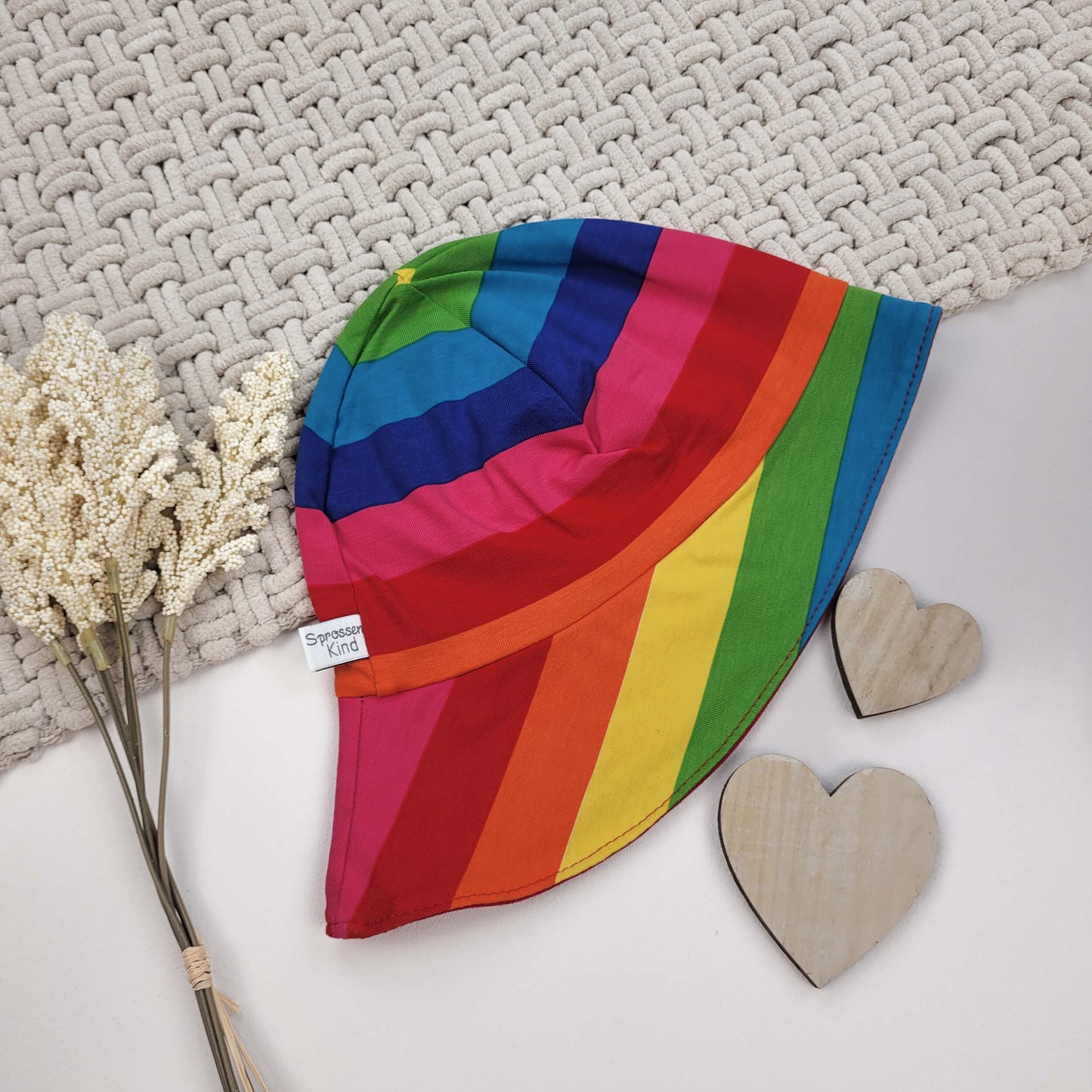 Sonnenhut Streifen KU 46-49cm