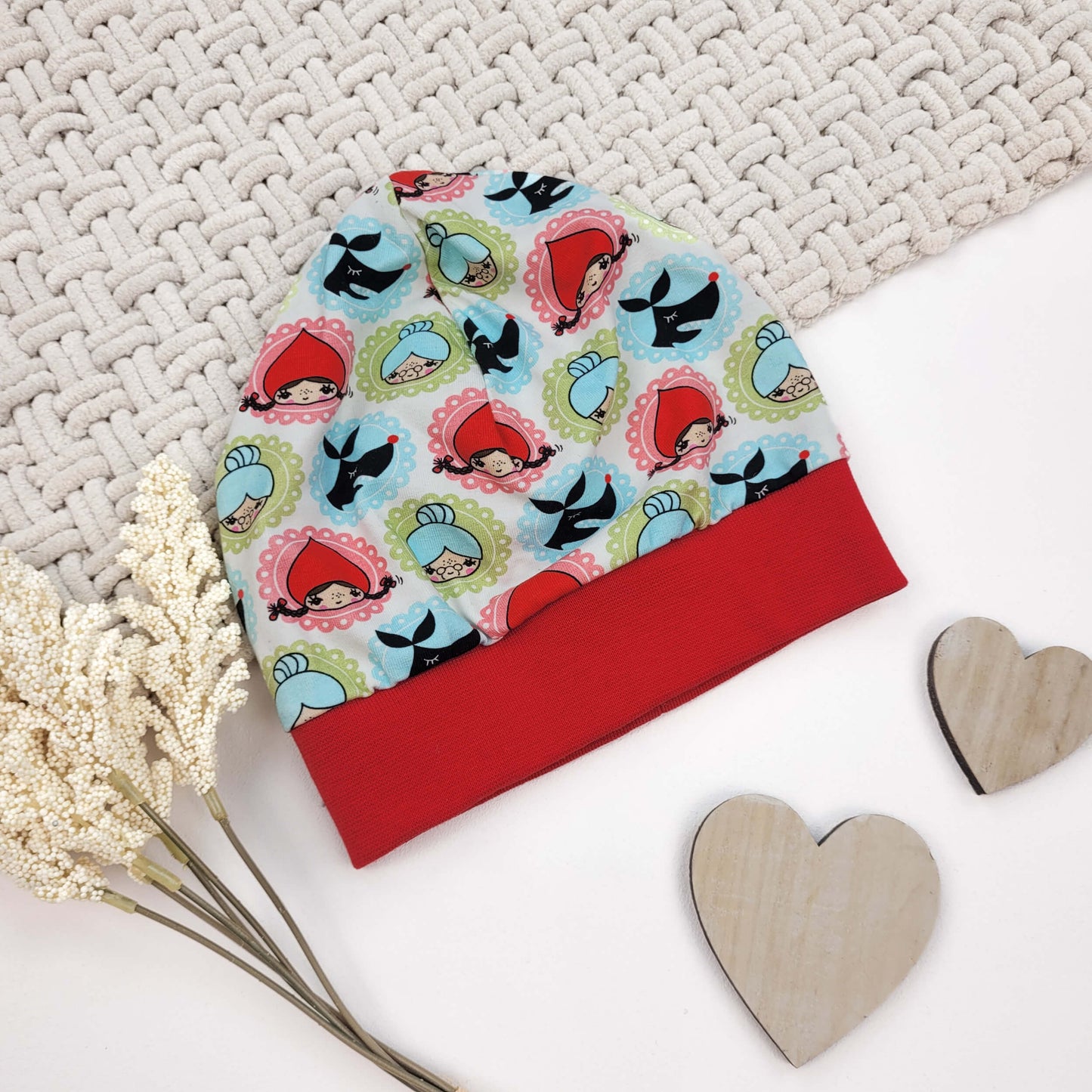 Mütze Rotkäppchen KU 47-49cm