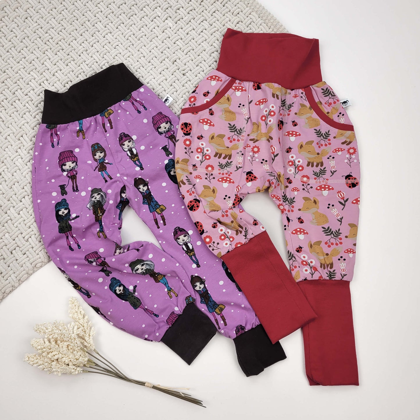 Hosen 2er Set Mädchen/Fuchs Gr. 98/104