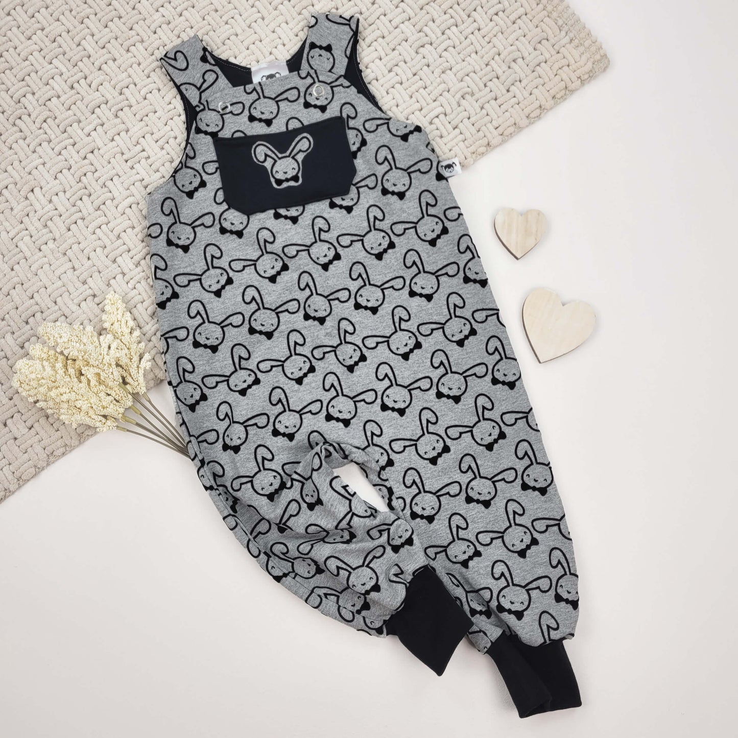 Strampelhose Hase Gr. 80