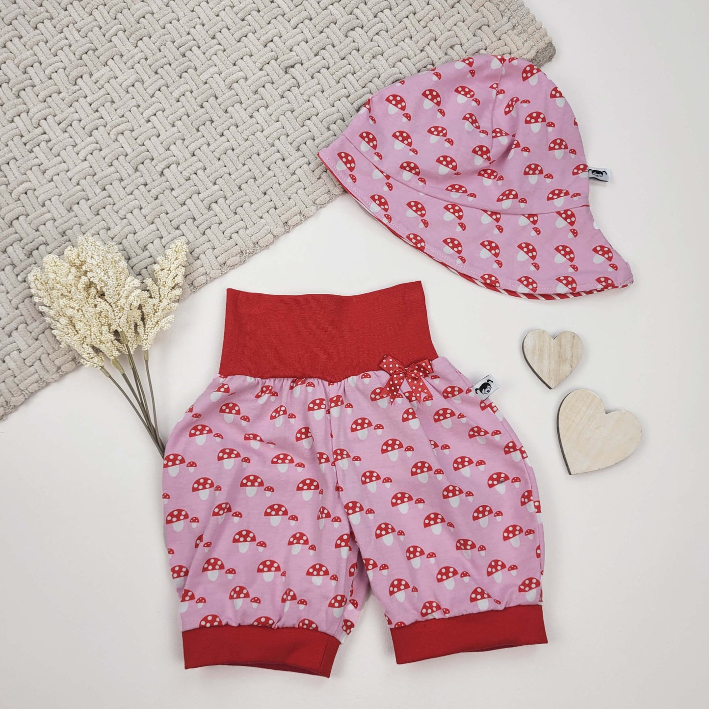 Sommer-Set Pilze Gr. 86/92