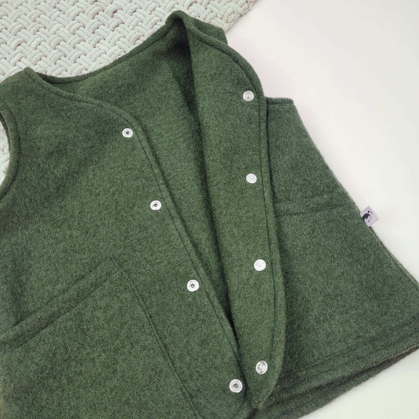 Merino Walkweste Kinder