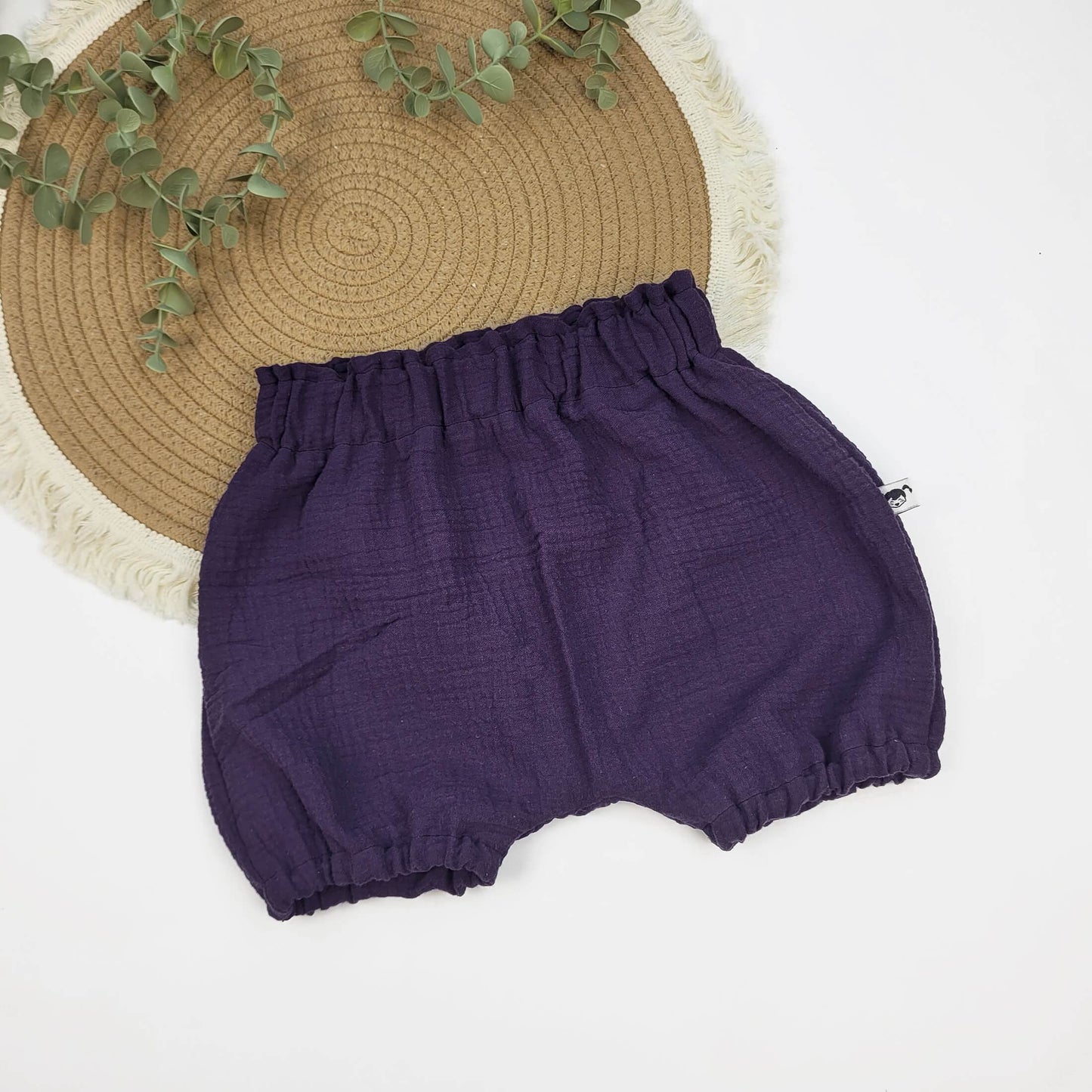 Musselin-Bloomers pflaume Gr. 86/92