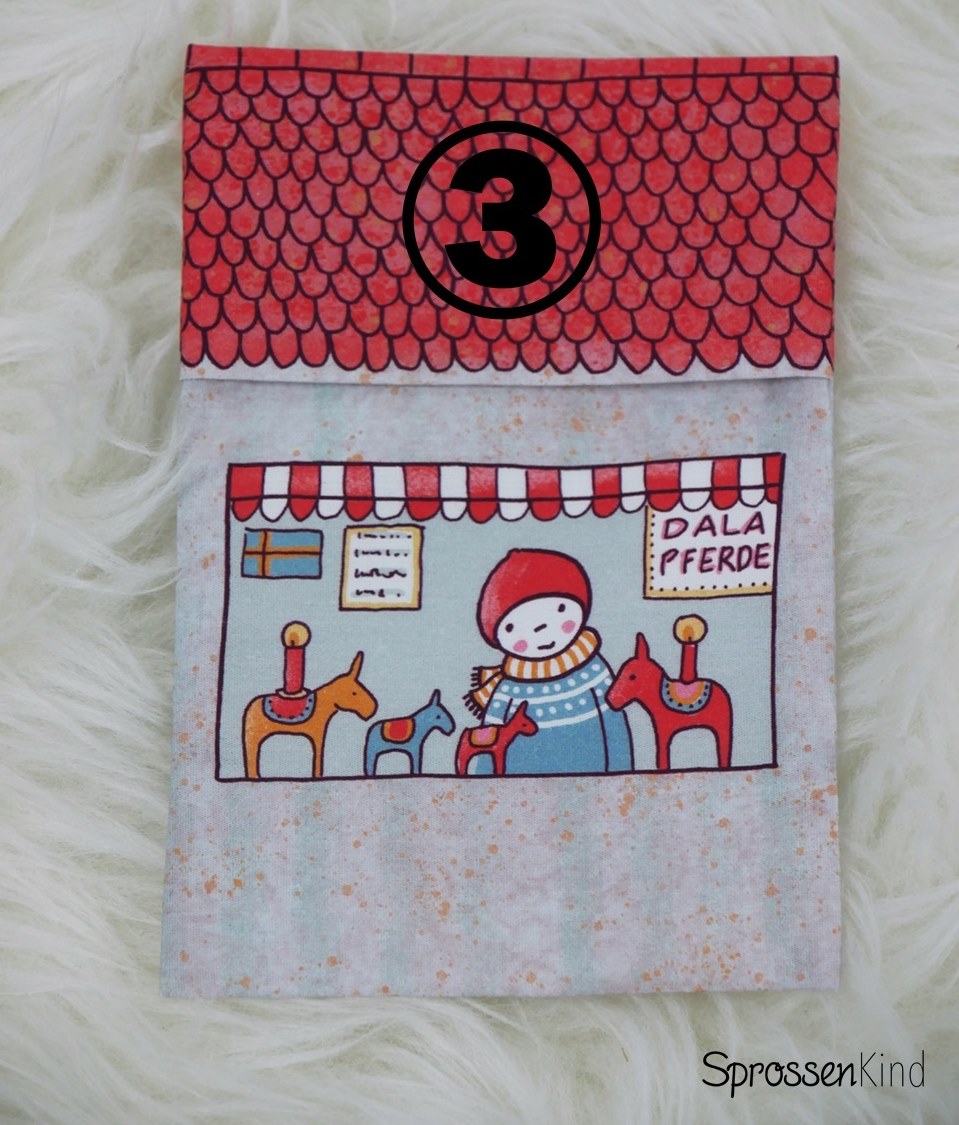 Adventskalender Weihnachtswichteldorf