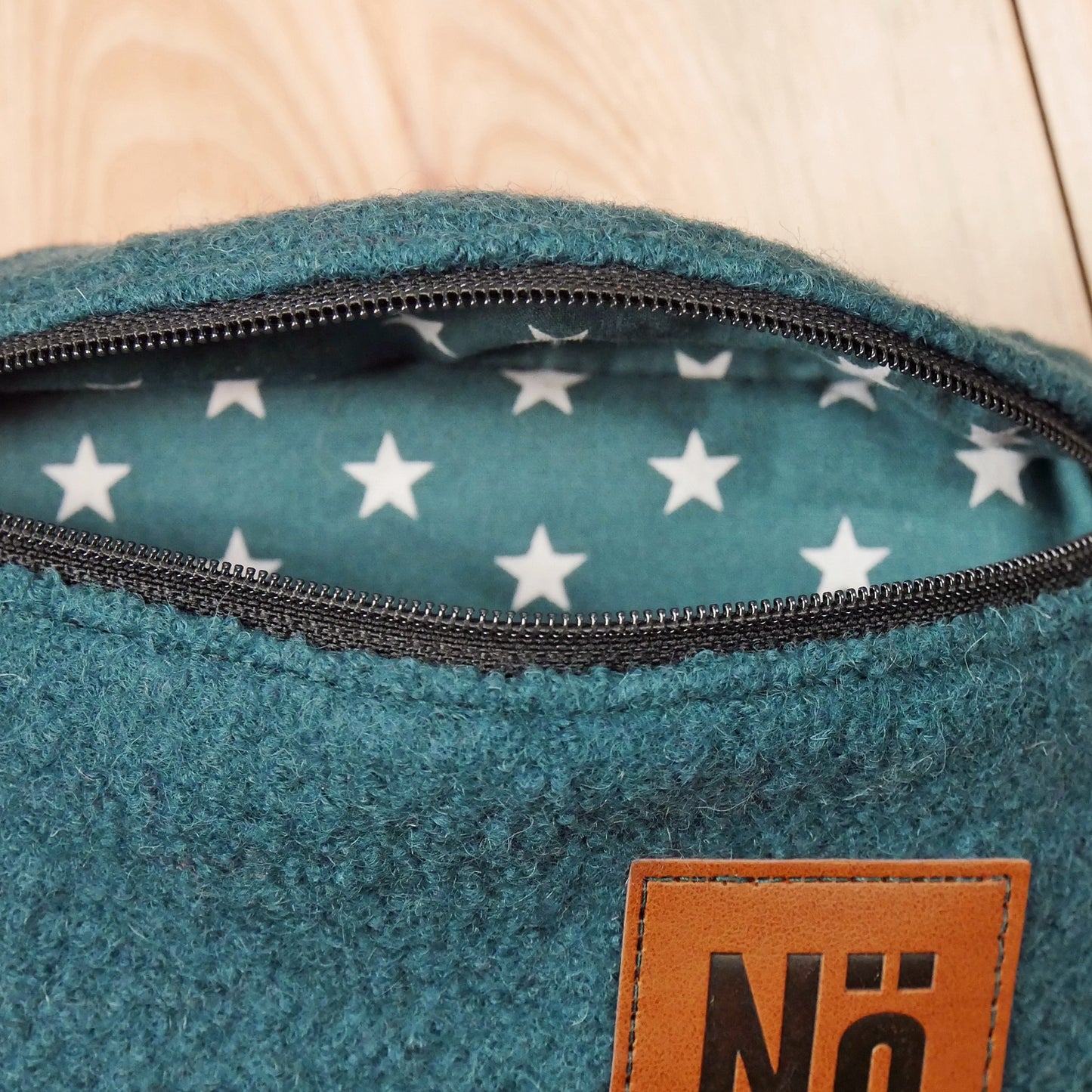 Bauchtasche Wollwalk Toddler petrol