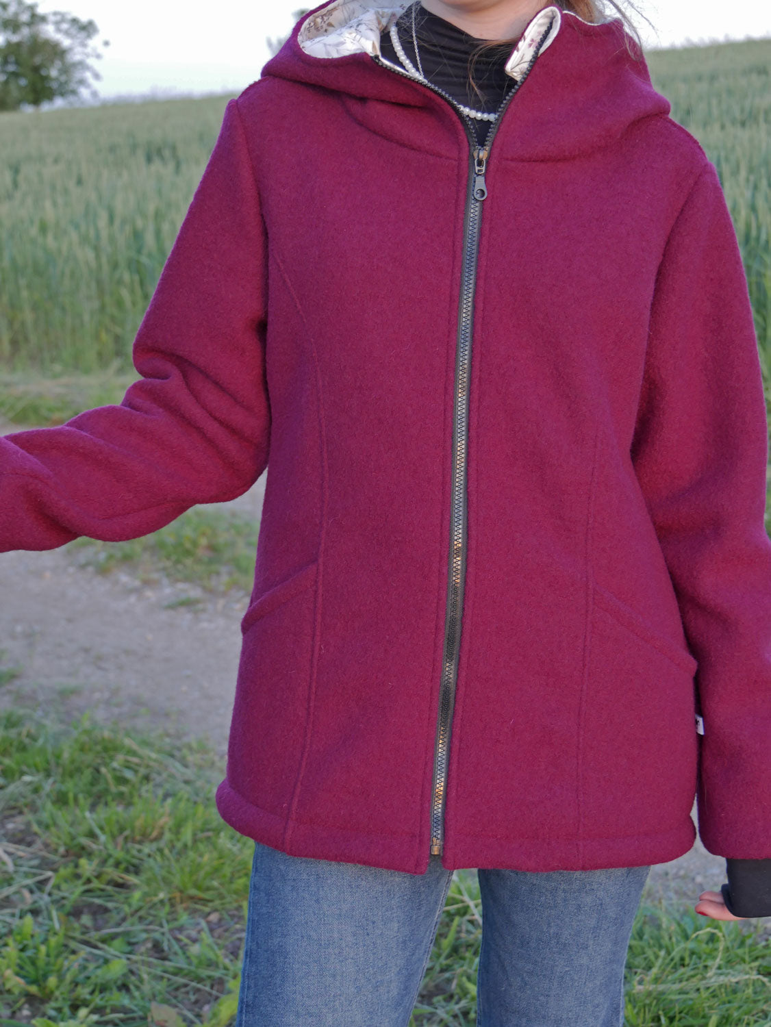 Damen Walkjacke Nordlicht