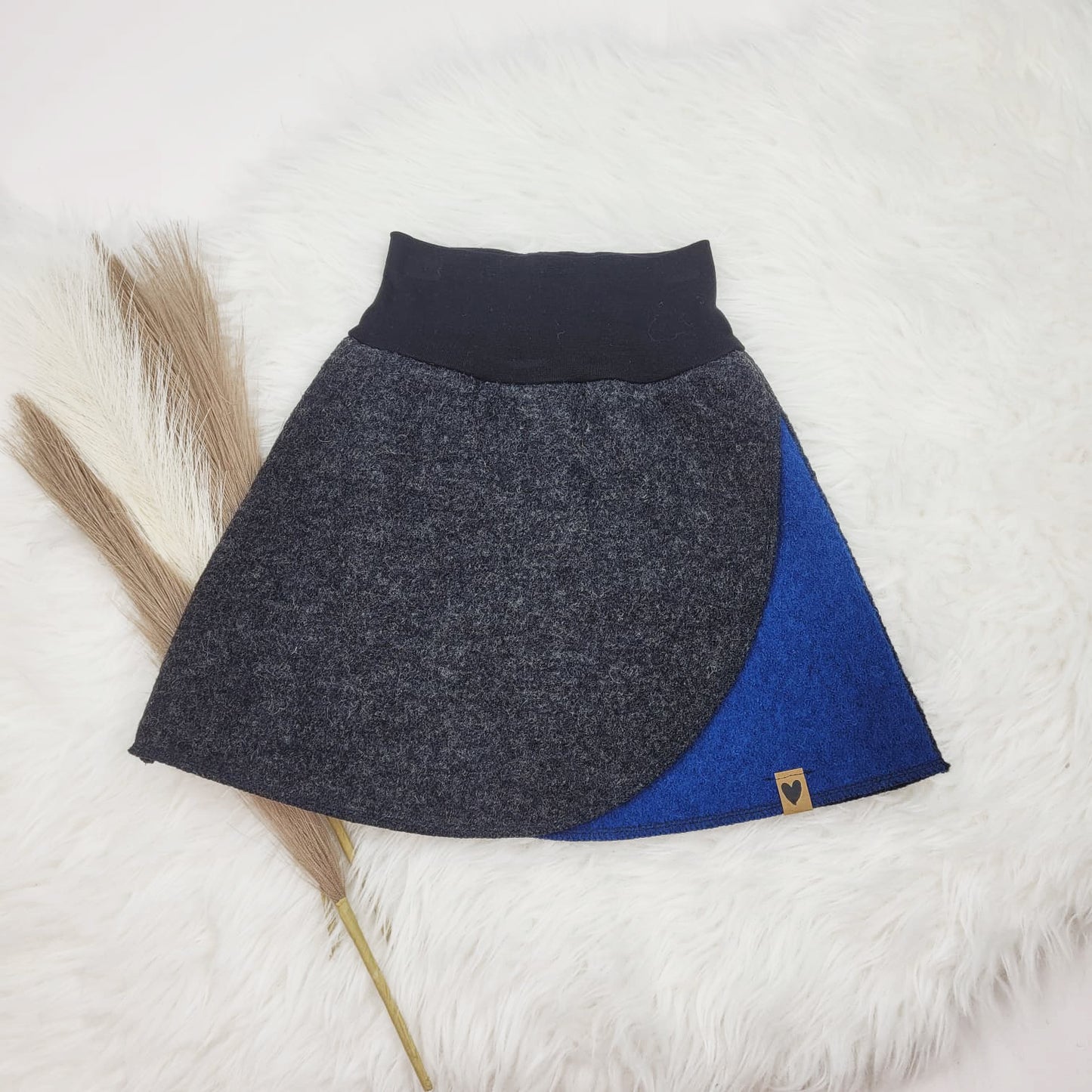 Walkrock anthrazit/blau Gr.98/104