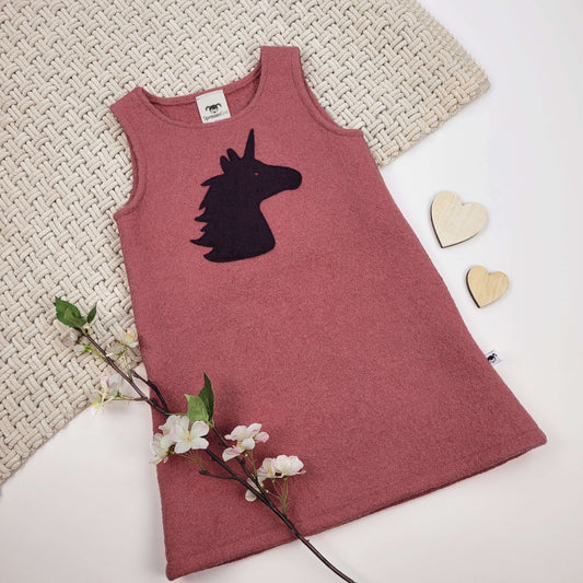 Walk-Kleid Einhorn Gr. 98/104