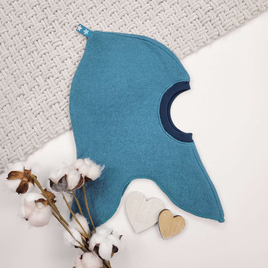 Schlupfmütze türkis KU 48-50