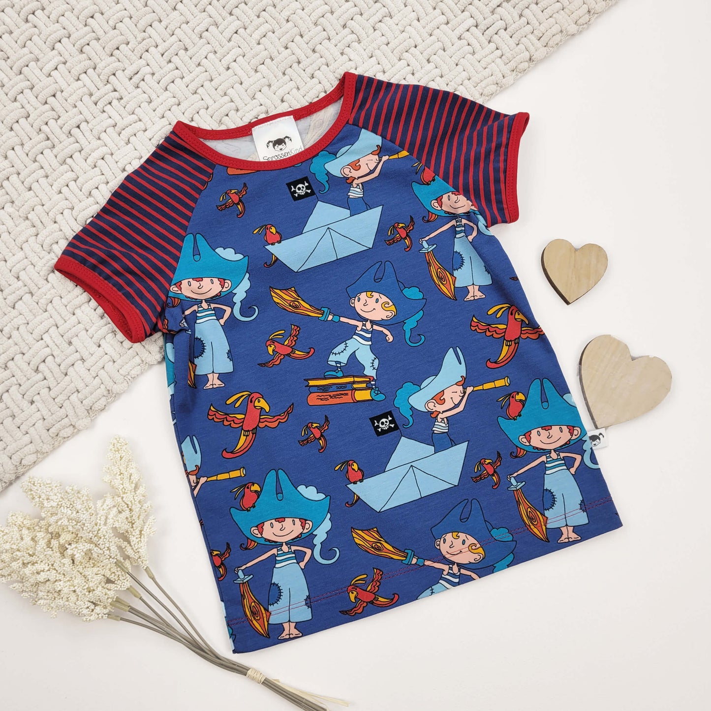 T-Shirt Pirat Gr. 86/92