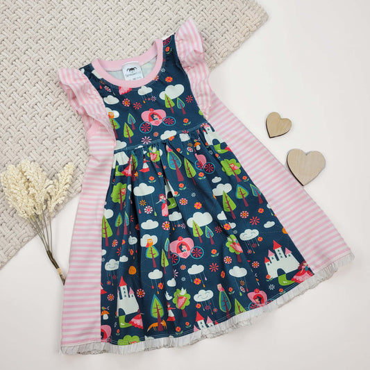 Kleid Prinzessin Gr. 110/116