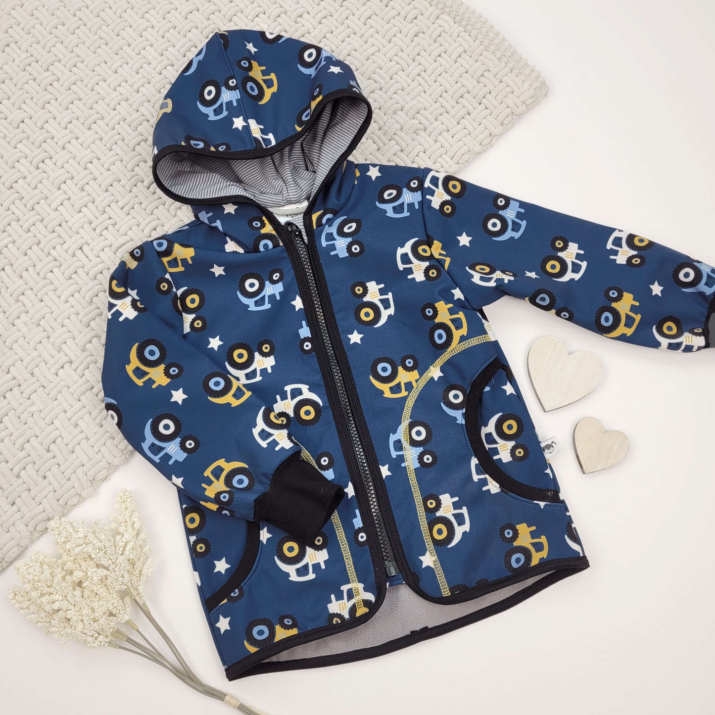 Softshelljacke Traktor Gr. 86/92