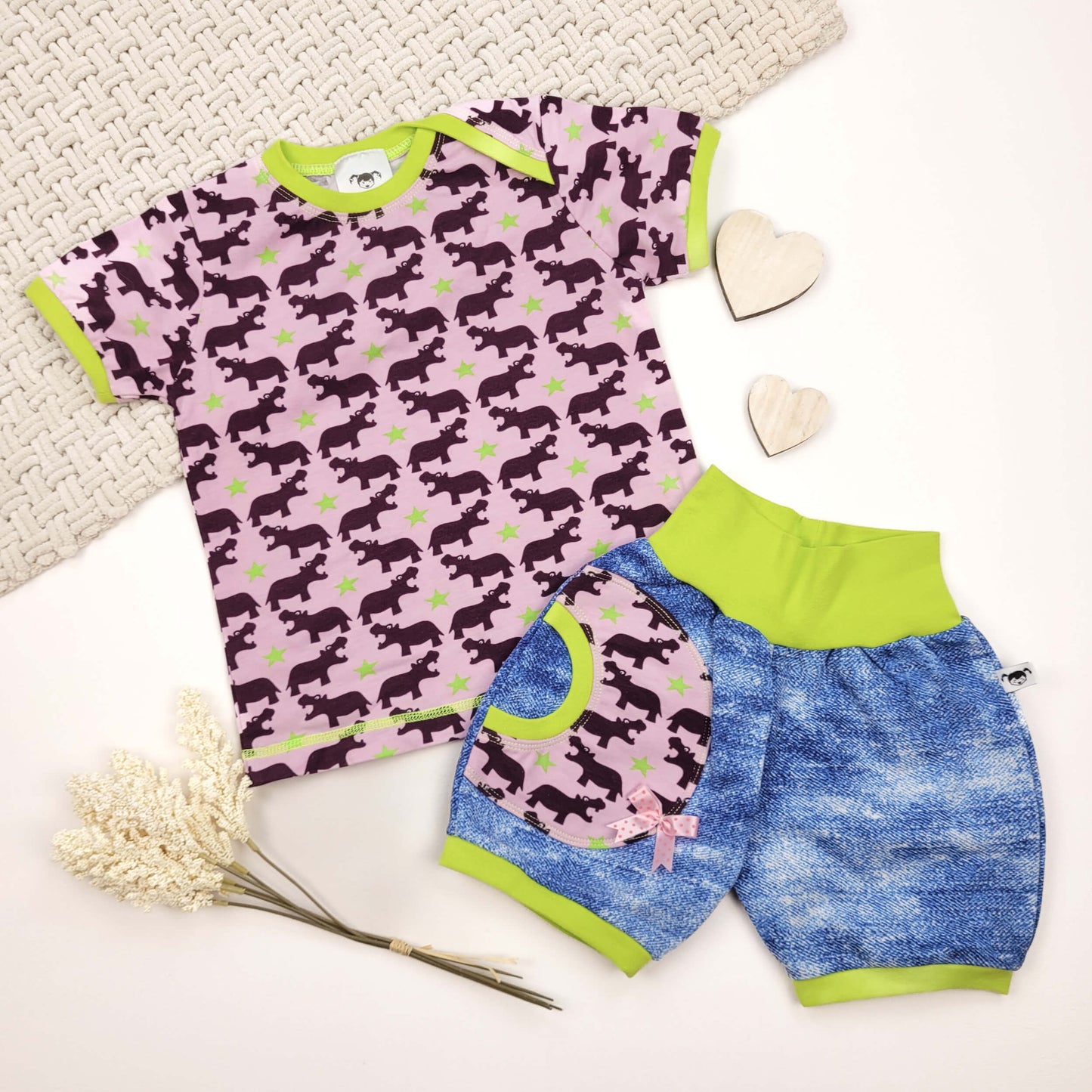 Sommerset Nilpferde Gr. 86/92