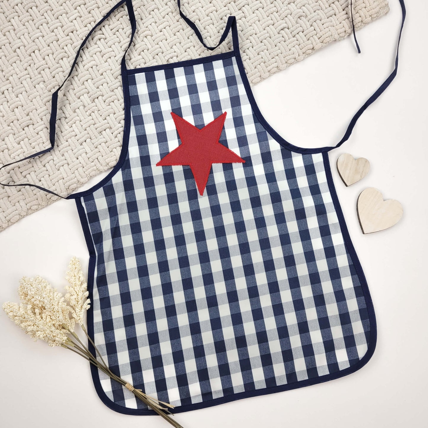 Kinderschürze Stern
