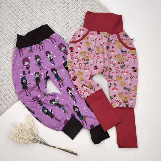 Hosen 2er Set Mädchen/Fuchs Gr. 98/104