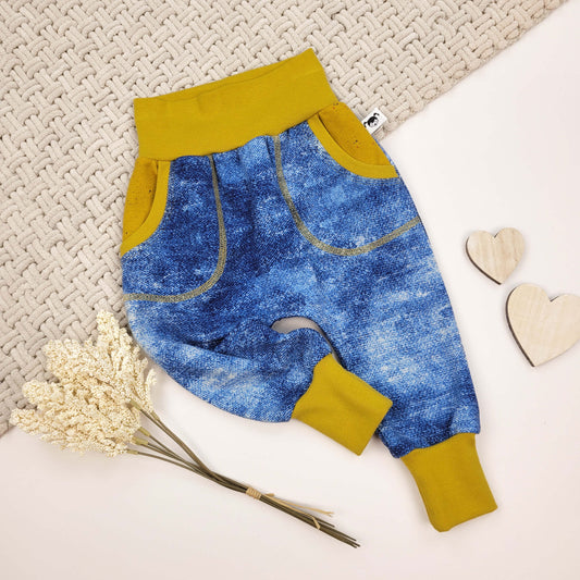 Baggy Pants senf Gr. 68