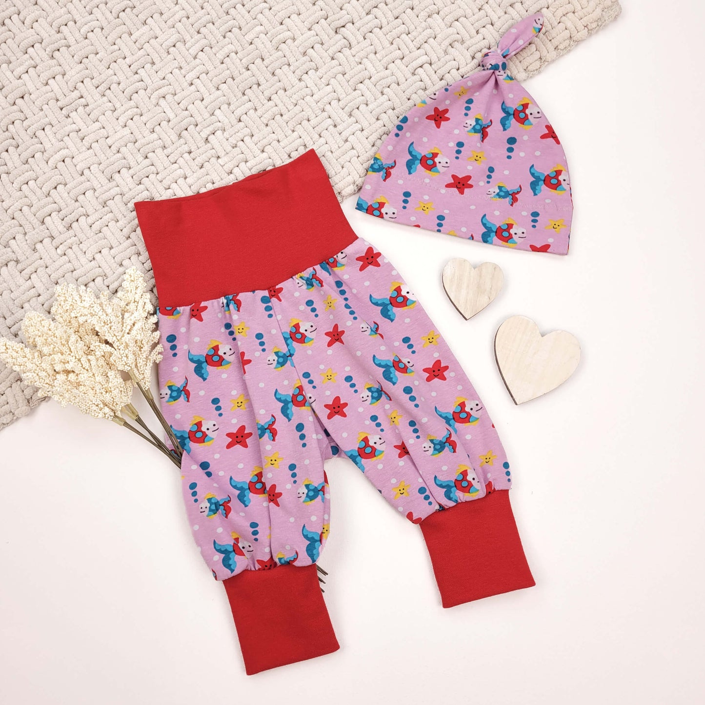 Baby-Set Fische Gr. 50/56