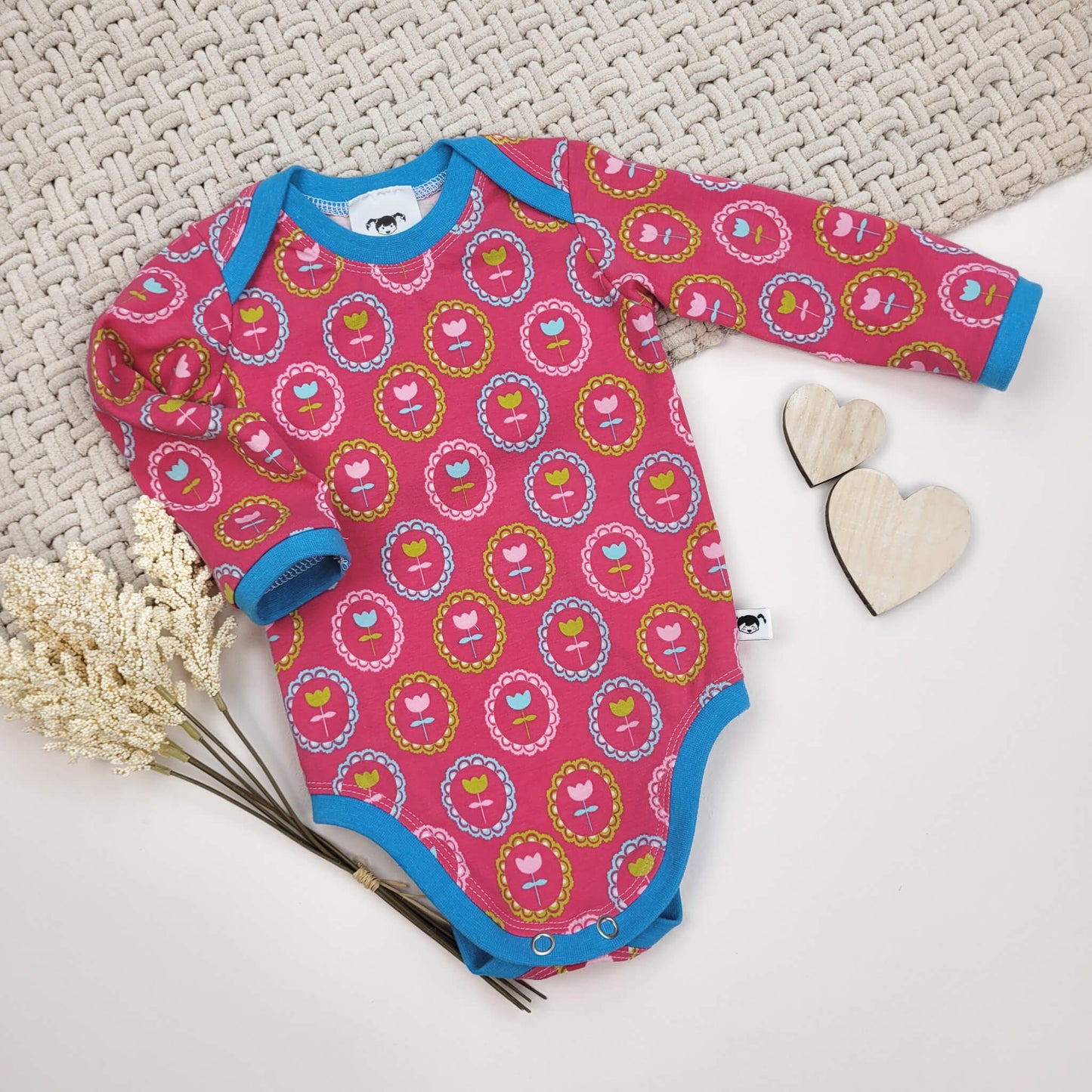 Body Blumen Gr. 62/68