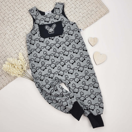 Strampelhose Hase Gr. 80