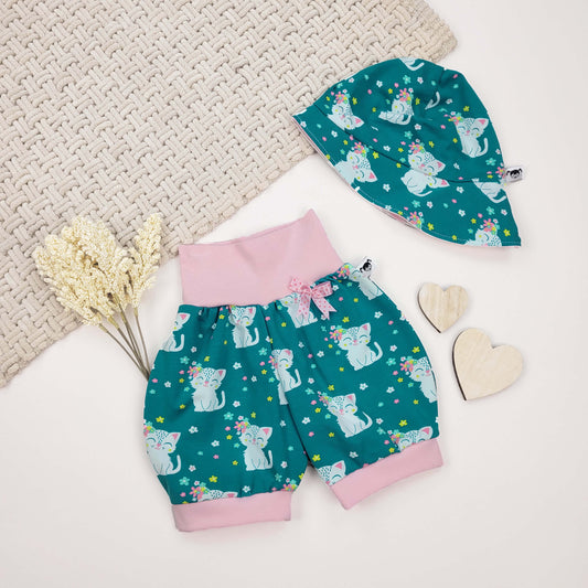 Sommer-Set Katzen Gr. 74/80