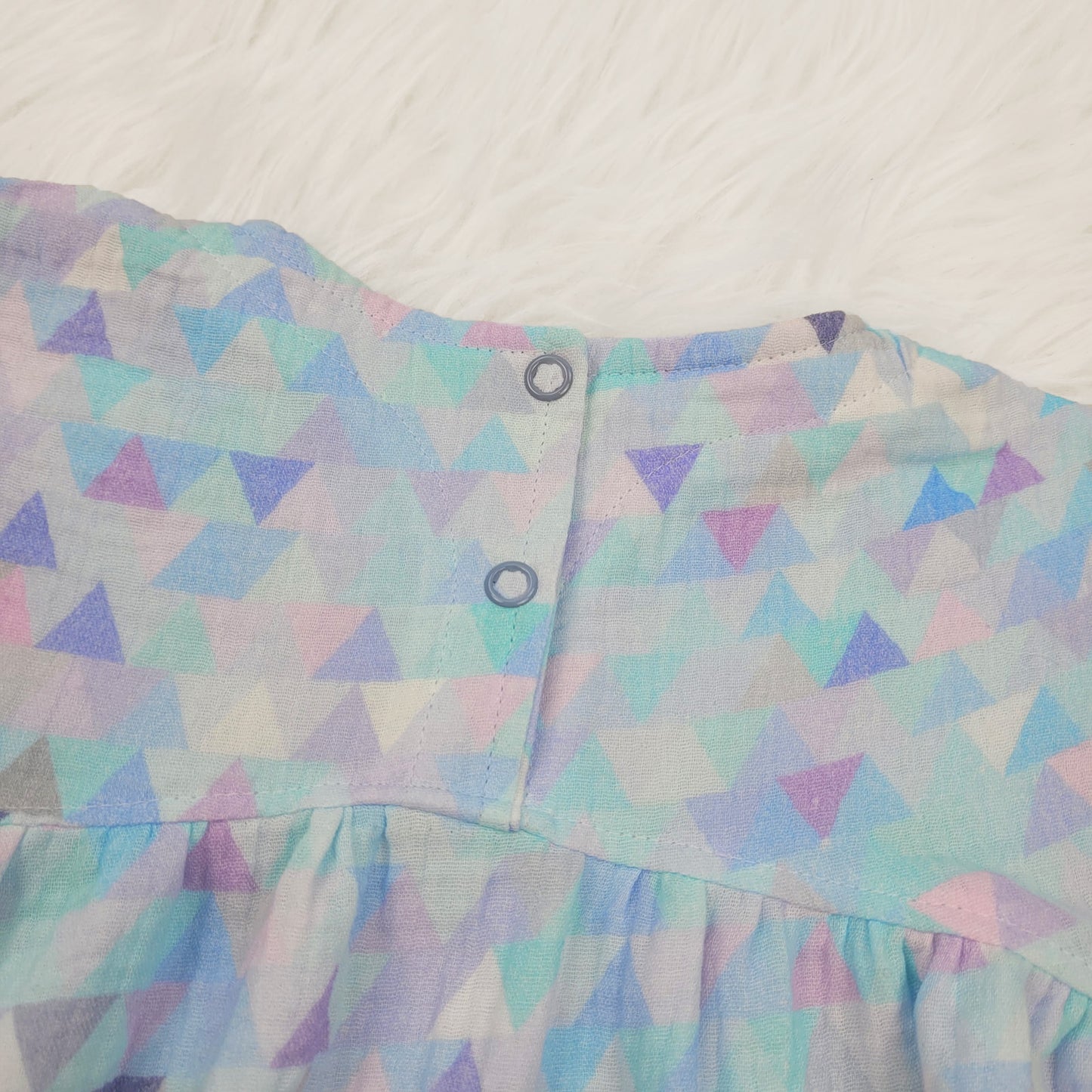 Musselin-Kleid Pastell
