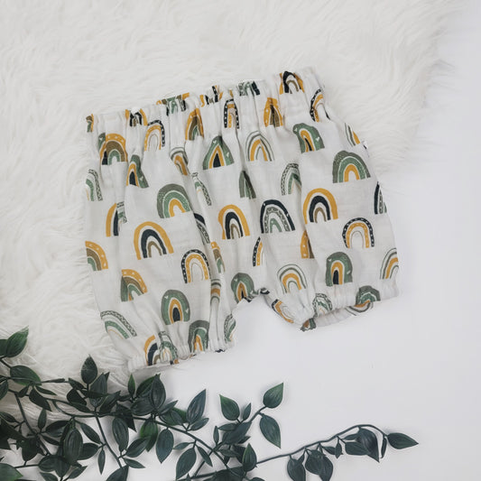 Musselin-Bloomers Regenbogen