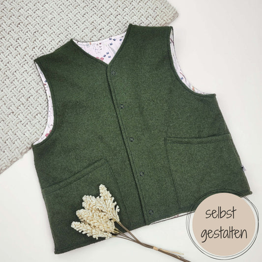 Merino Walkweste Damen