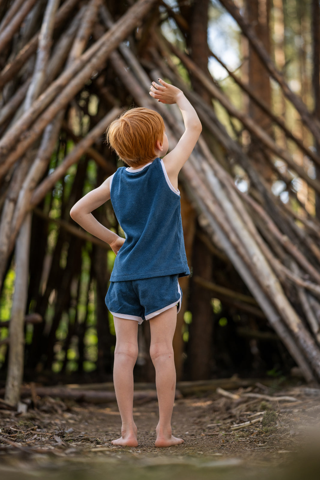 Retro-Shorts Frottee
