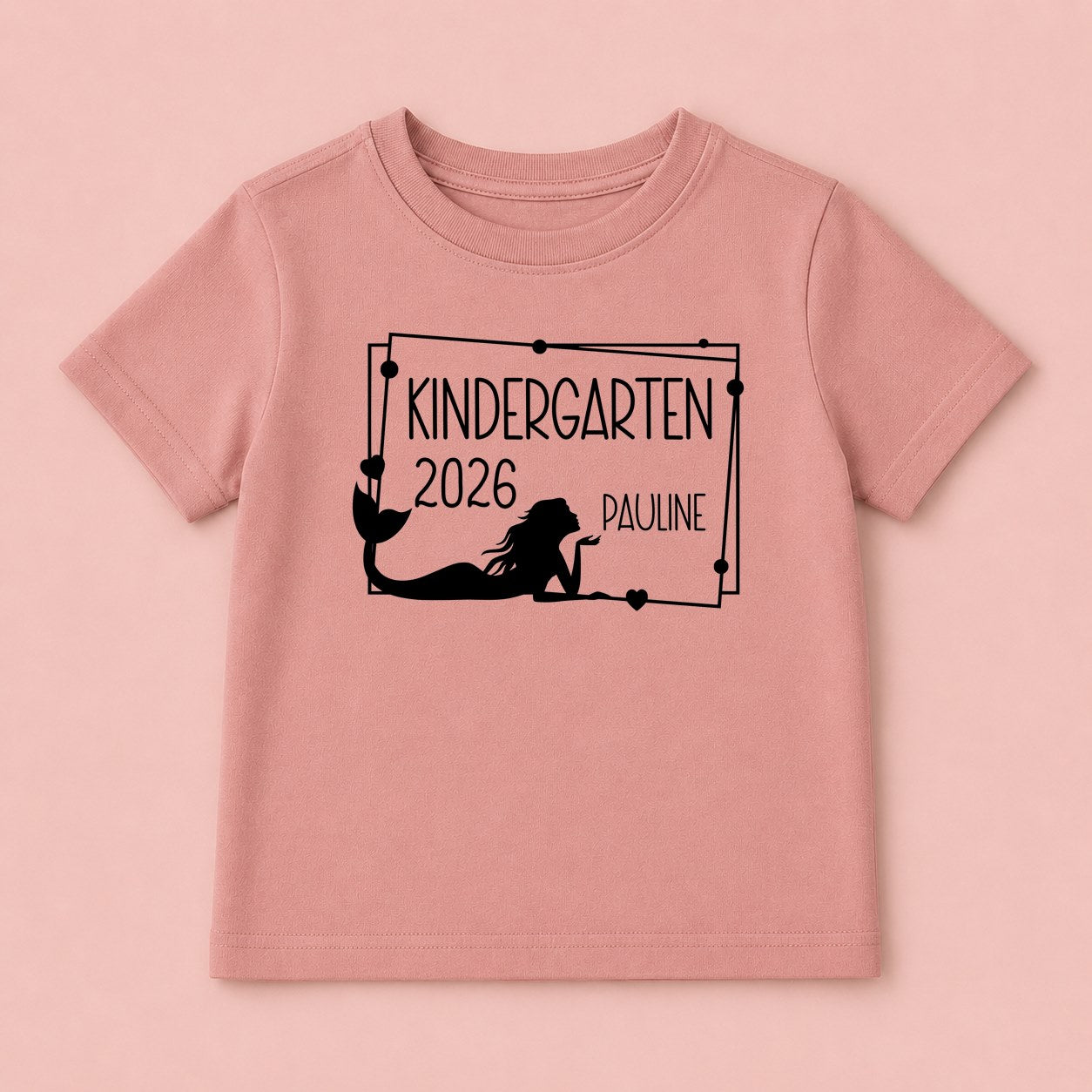 Bügelbild Meerjungfrau Kindergarten
