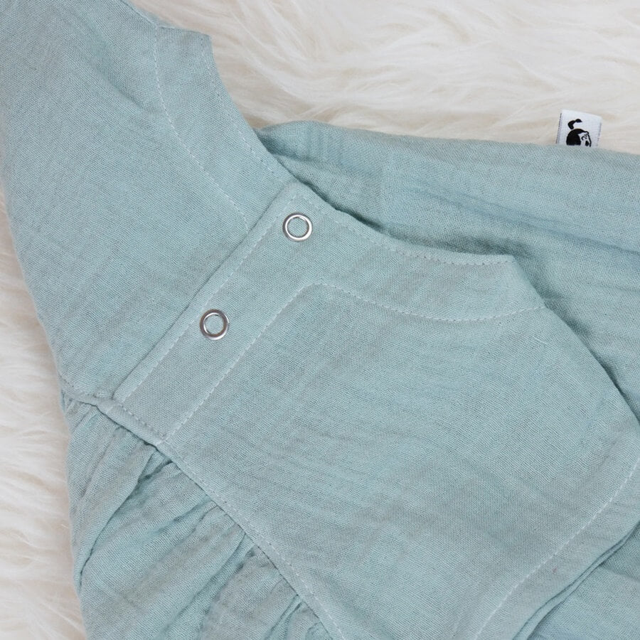 Musselin-Kleid mint