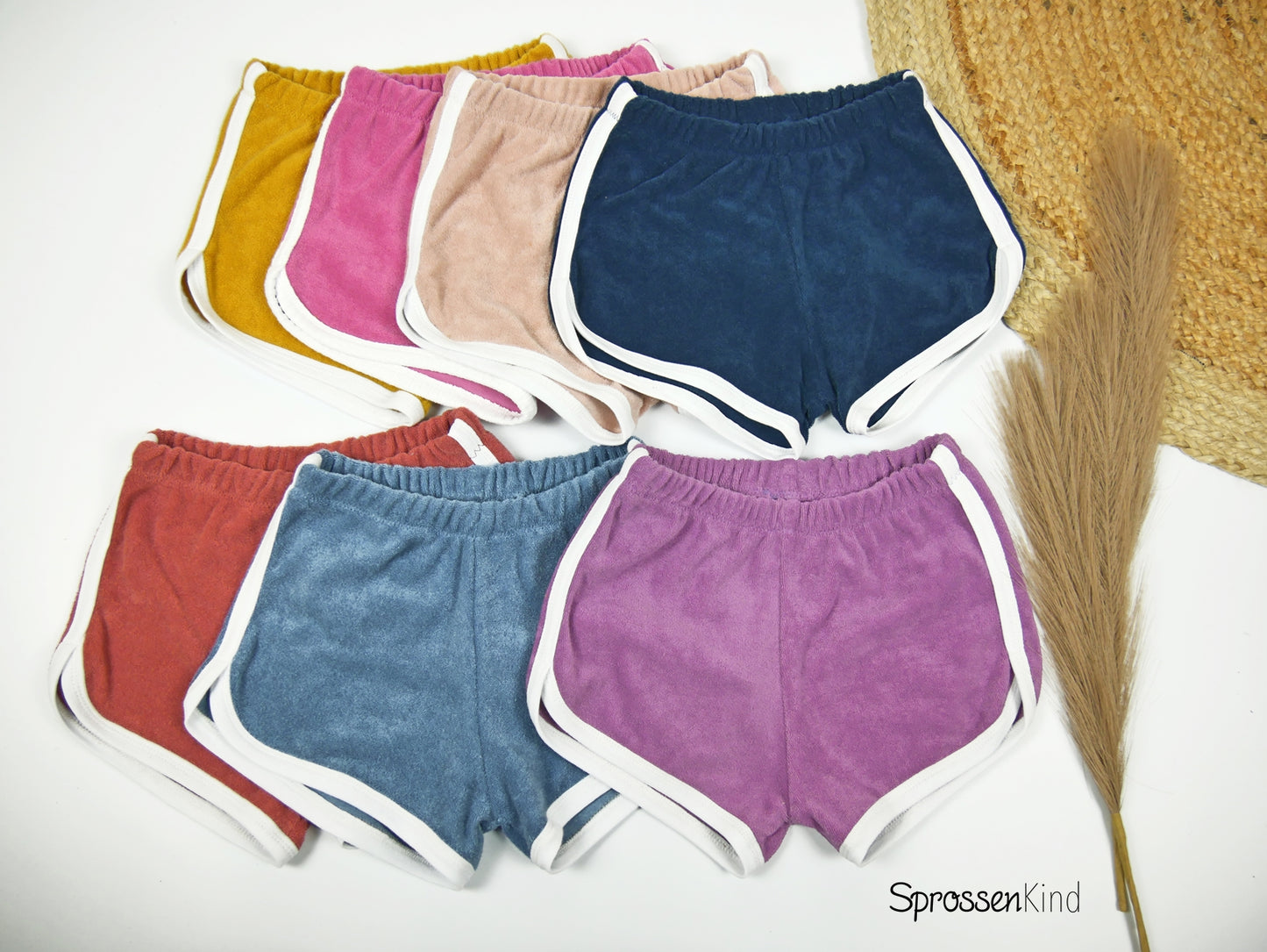 Retro-Shorts Frottee
