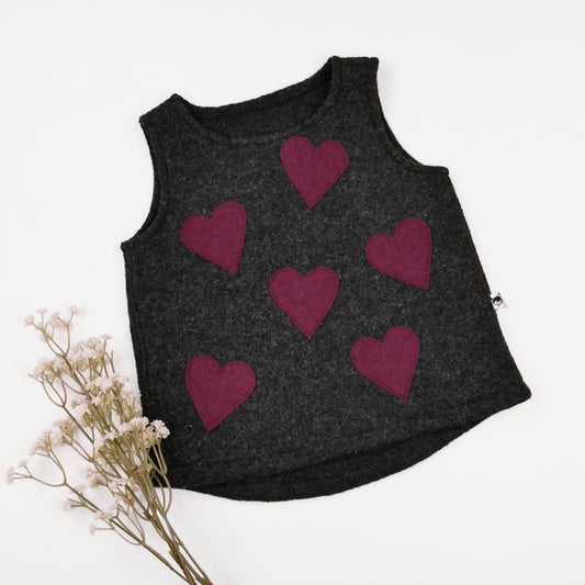 Walk-Pullunder Herzen Gr. 86/92