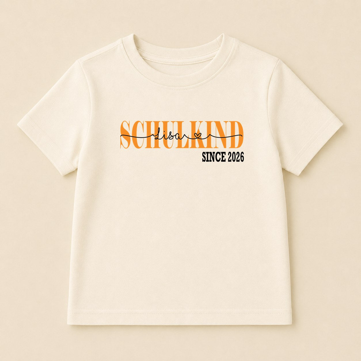 Bügelbild "since 2026" Schulstart