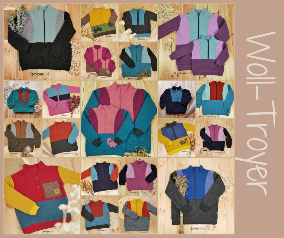Wollfleece Troyer Erwachsene