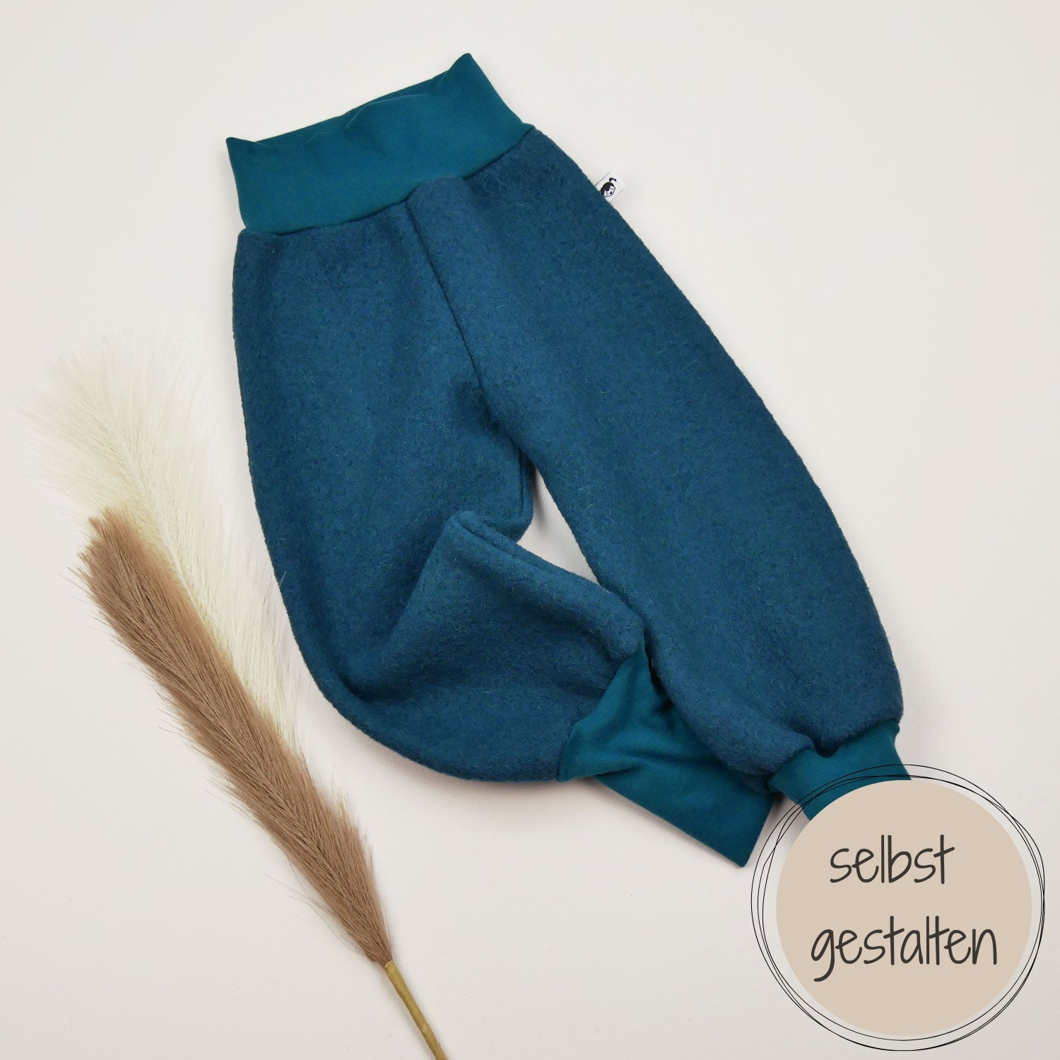 Walkhose Easy aus Wollwalk mit Bündchen – selbst gestalten im Konfigurator