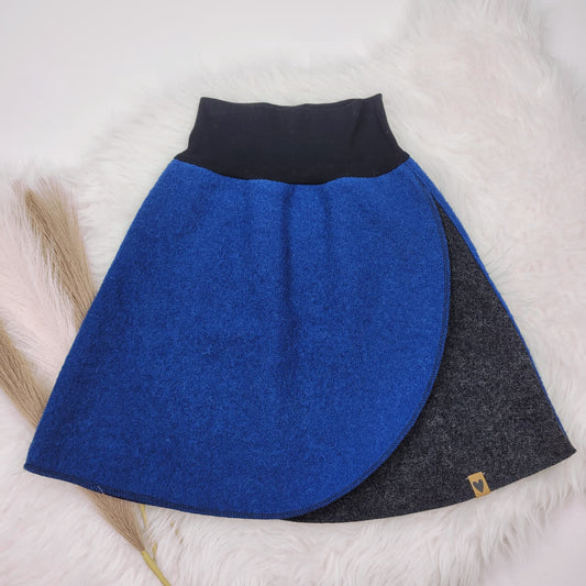 Walkrock blau/anthrazot Gr. 134/140